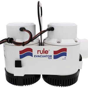 Rule 7700D GPH Evacuator High Volume Utility Pump - 12V [7700D] - BuoyMart.com  Bilge Pumps Rule