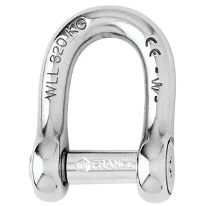 Wichard Self-Locking Allen Head Pin D Shackle - 12mm Diameter - 15/32" [01306] - BuoyMart.com  Shackles/Rings/Pins Wichard Marine