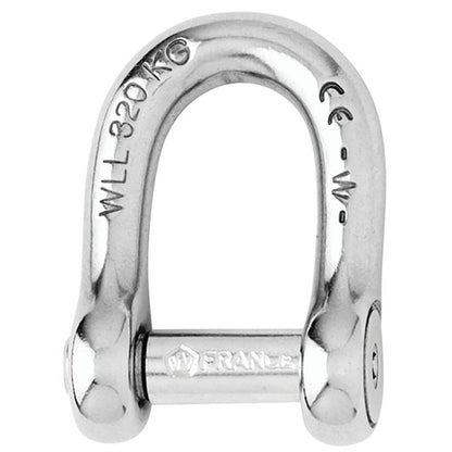 Wichard Self-Locking Allen Head Pin D Shackle - 12mm Diameter - 15/32" [01306] - BuoyMart.com  Shackles/Rings/Pins Wichard Marine
