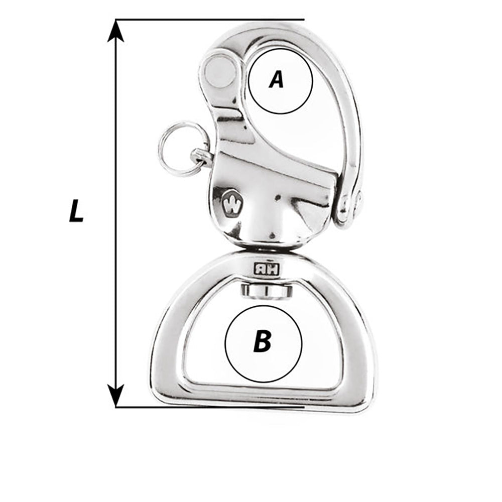 Wichard Webbing Snap Shackle - 3-1/8" [02374] - BuoyMart.com  Shackles/Rings/Pins Wichard Marine