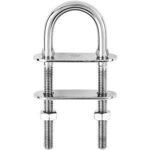 Wichard U-Bolt Pad Eye - 8mm Diameter - 5/16" - 80mm Length - 3-5/32" [06514] - BuoyMart.com  Accessories Wichard Marine