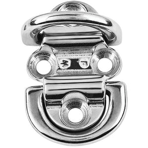 Wichard Double Folding Pad Eye - 10mm Diameter - 25/64" [06566] - BuoyMart.com  Accessories Wichard Marine
