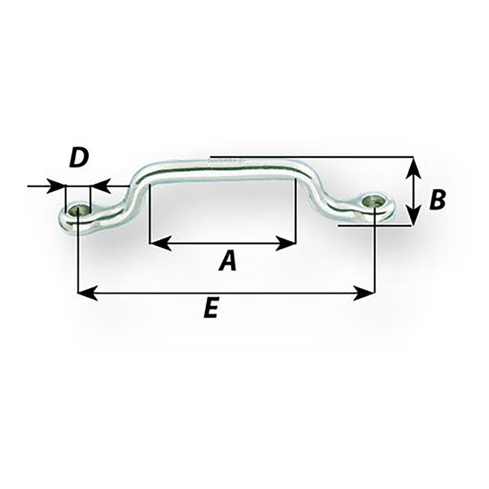 Wichard Webbing Eye Strap - 4mm Diameter - 5/32" - 56mm Spacing - 2-13/64" [09211] - BuoyMart.com  Accessories Wichard Marine