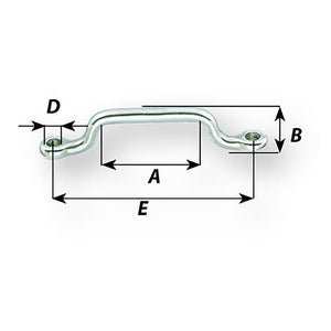 Wichard Webbing Eye strap - 5mm Diameter - 13/64" - 65mm Spacing - 2-9/16" [09212] - BuoyMart.com  Accessories Wichard Marine