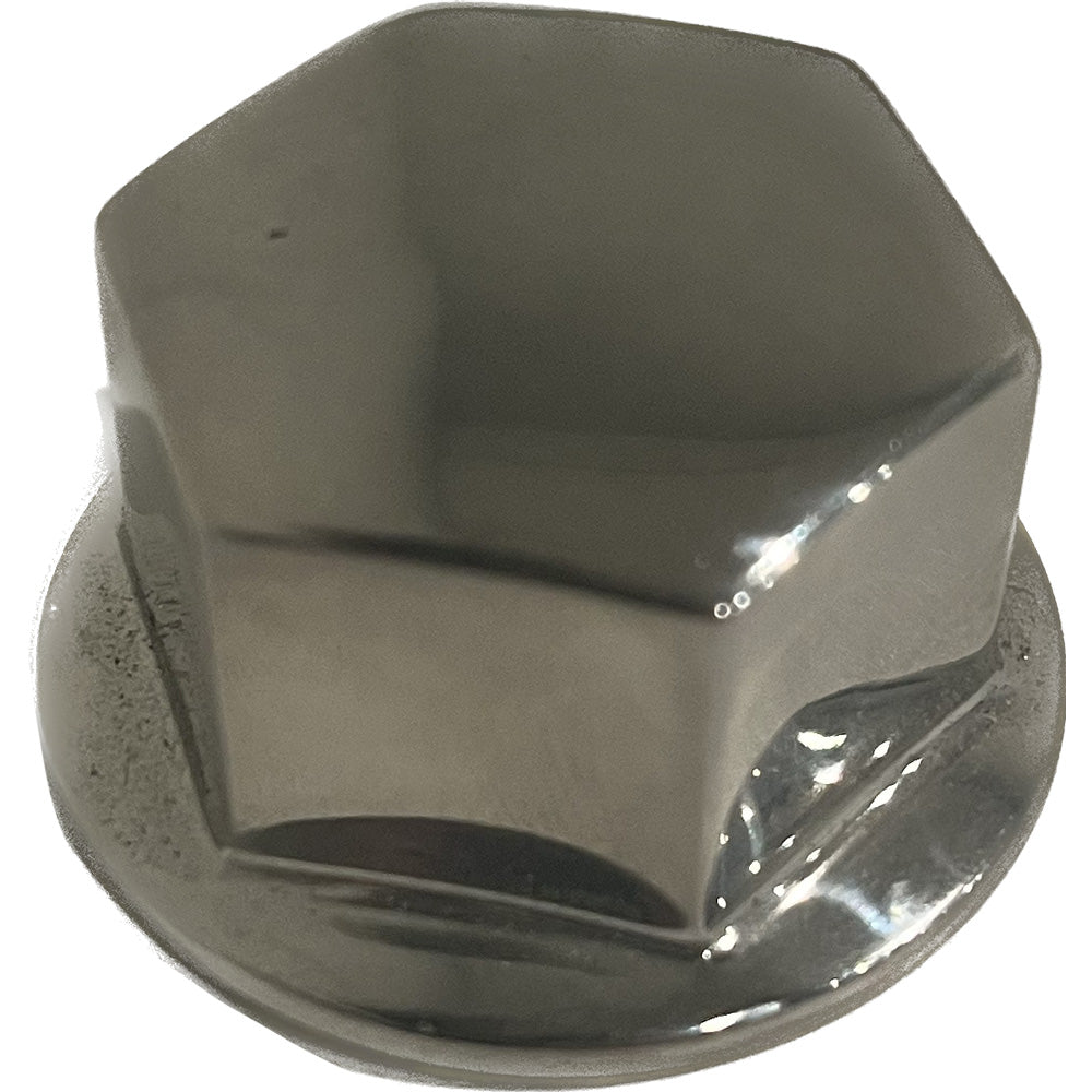 Uflex M12 Chrome Wheel Nut [1503] - BuoyMart.com  Steering Wheels Uflex USA