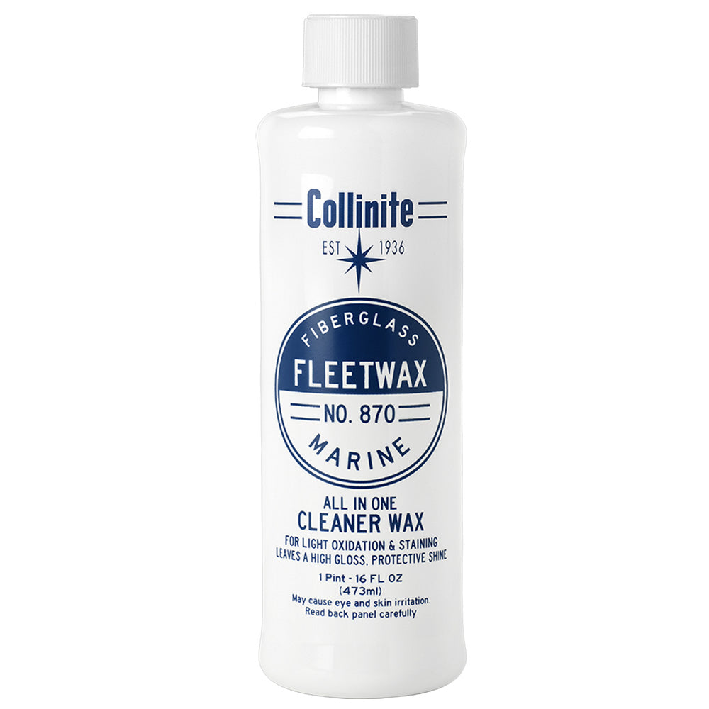 Collinite 870 Marine Fiberglass Fleetwax - 16oz [870-16OZ] - BuoyMart.com  Cleaning Collinite