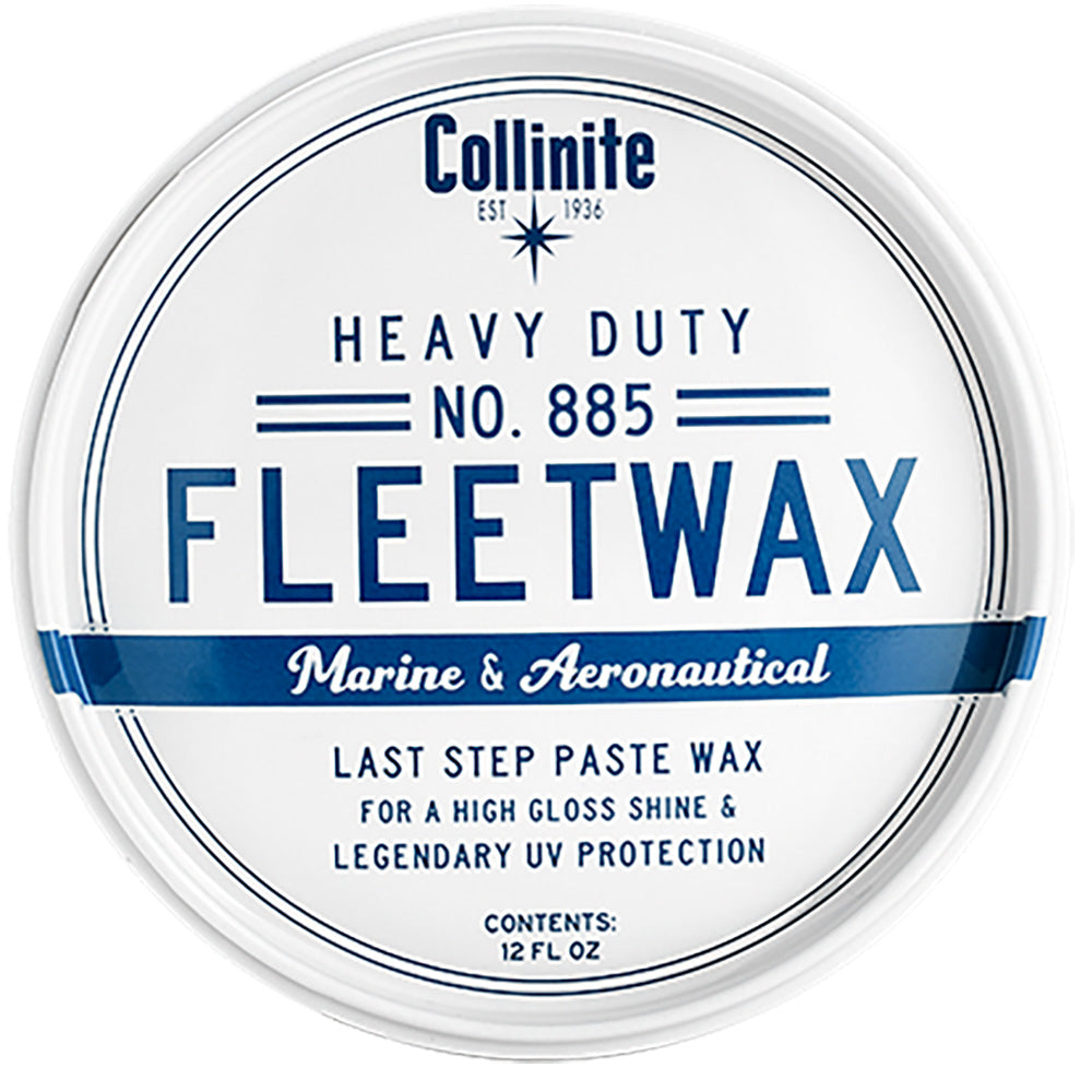 Collinite 885 Heavy Duty Fleetwax Paste - 12oz [885] - BuoyMart.com  Cleaning Collinite