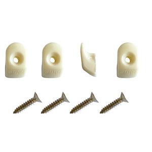 Blue Performance White Hooks  Screws - 4 Pieces [PC980] - BuoyMart.com  Accessories Blue Performance