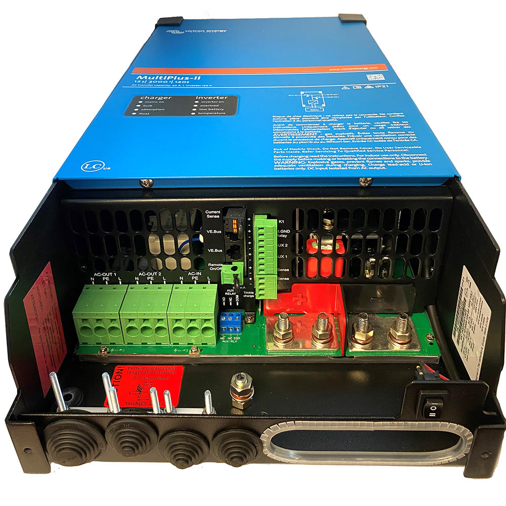 Victron MultiPlus-II 12/3000 - 120-50 - 120V - UL Approved [PMP122305122] - BuoyMart.com  Charger/Inverter Combos Victron Energy