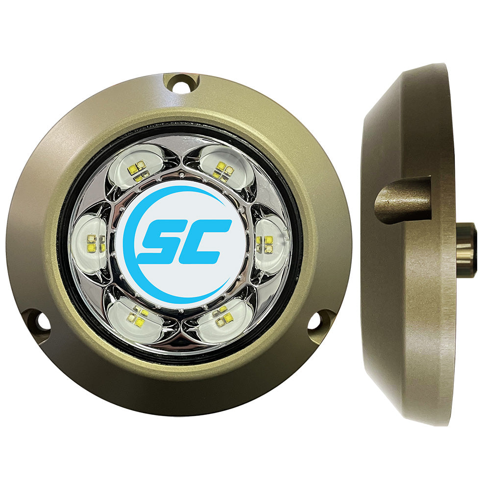 Shadow-Caster SC3 Series Underwater Light - Light Blue/White [SC3-BW-ALSM] - BuoyMart.com  Underwater Lighting Shadow-Caster LED Lighting