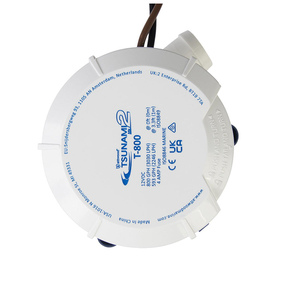Attwood Tsunami MK2 Manual Bilge Pump - T800 - 800 GPH  12V [5608-7] - BuoyMart.com  Bilge Pumps Attwood Marine