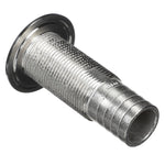Attwood Stainless Steel Thru-Hull Standard Straight Barbed - 1-1/8" Inner Diameter [66549-3] - BuoyMart.com  Thru-Hull Fittings Attwood Marine