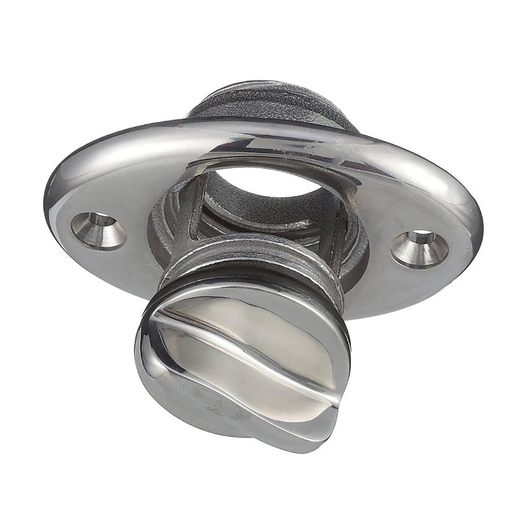 Attwood Stainless Steel Garboard Drain Plug - 7/8" Diameter [7557-7] - BuoyMart.com  Fittings Attwood Marine