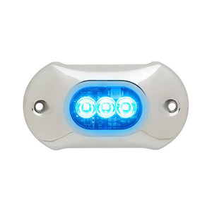 Attwood LightArmor HPX Underwater Light - 3 LED  Blue [66UW03B-7] - BuoyMart.com  Underwater Lighting Attwood Marine