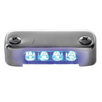 Attwood Blue LED Micro Light w/Stainless Steel Bezel  Vertical Mount [6350B7] - BuoyMart.com  Interior / Courtesy Light Attwood Marine