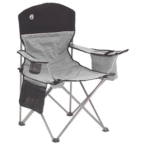 Coleman Cooler Quad Chair - Grey  Black [2000034873] - BuoyMart.com  Camping Coleman