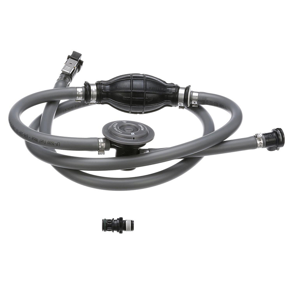 Attwood Johnson/Evinrude Fuel Line Kit - 3/8" Diameter x 6 Length w/Fuel Demand Valve [93806EUSD7] Attwood Marine