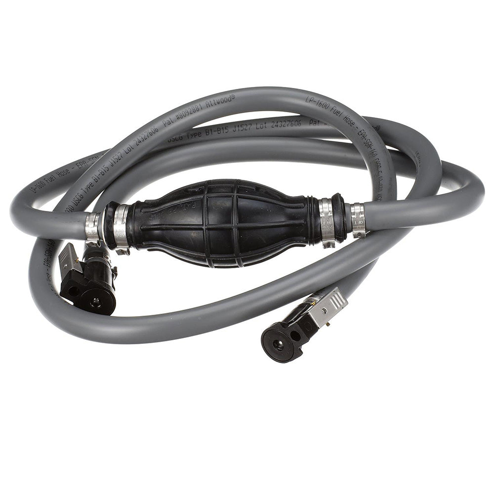 Attwood Johnson/Evinrude Fuel Line Kit - 3/8" Diameter x 6 Length (No Tank Fitting) [93806ELP7] - BuoyMart.com  Fuel Hose & Fittings Attwood Marine