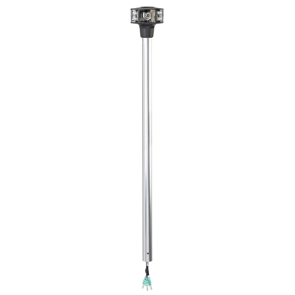 Attwood LightArmor Masthead 24" Anchor Light f/Use With Powerbase [7800-24-7] - BuoyMart.com  Navigation Lights Attwood Marine