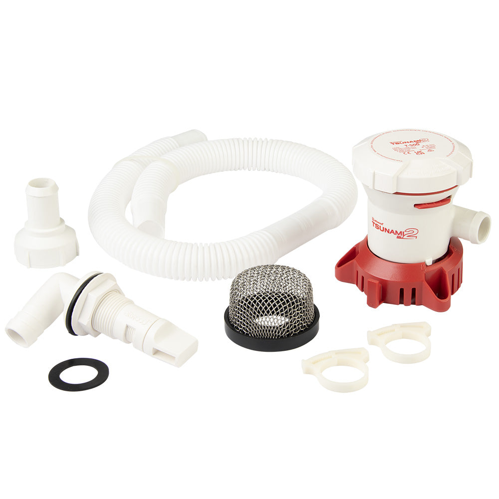 Attwood Tsunami MK2 T500 Manual Bilge Pump w/Installation Kit - 500 GPH  12V [5614-7] - BuoyMart.com  Bilge Pumps Attwood Marine