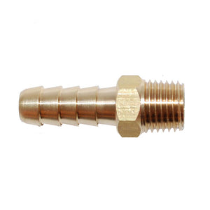 Attwood Universal Brass Fuel Hose Fitting - 1/4" NPT x 5/16" Barb [88FBM101-6] - BuoyMart.com  Fuel Hose & Fittings Attwood Marine