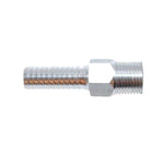 Attwood Universal Aluminum Fuel Hose Fitting - 3/8" NPT x 3/8" Barb [88FBMA102-6] Attwood Marine