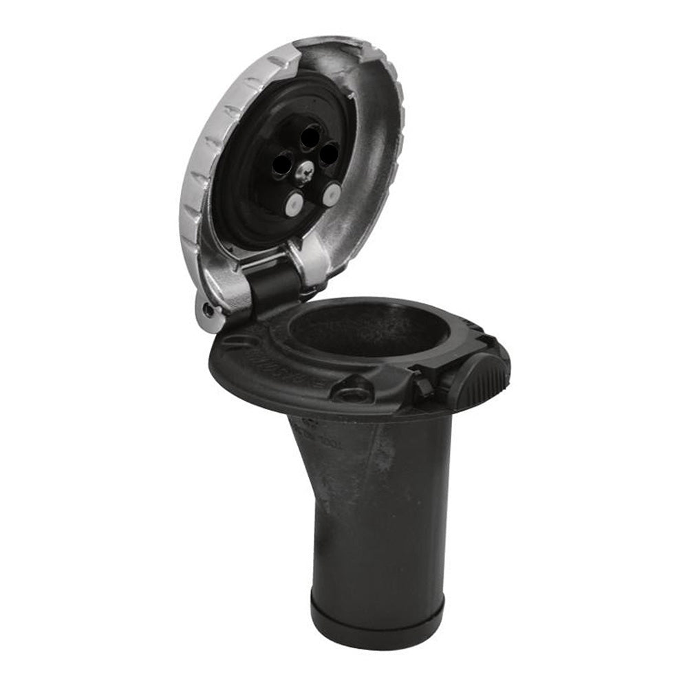 Attwood Deck Fill f/Carbon Canister System - Straight Body  Scalloped Chrome Cap [99DFCCSZ1S] - BuoyMart.com  Deck Fills Attwood Marine
