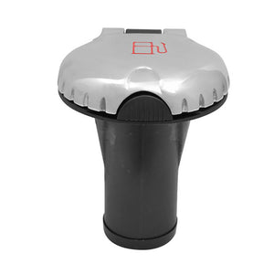 Attwood Deck Fill f/Carbon Canister System - Straight Body  Scalloped Chrome Cap [99DFCCSZ1S] - BuoyMart.com  Deck Fills Attwood Marine