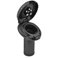 Attwood Deck Fill f/Carbon Canister System - Angled Body  Scalloped Black Plastic Cap [99DFCCAB1S] - BuoyMart.com  Deck Fills Attwood Marine