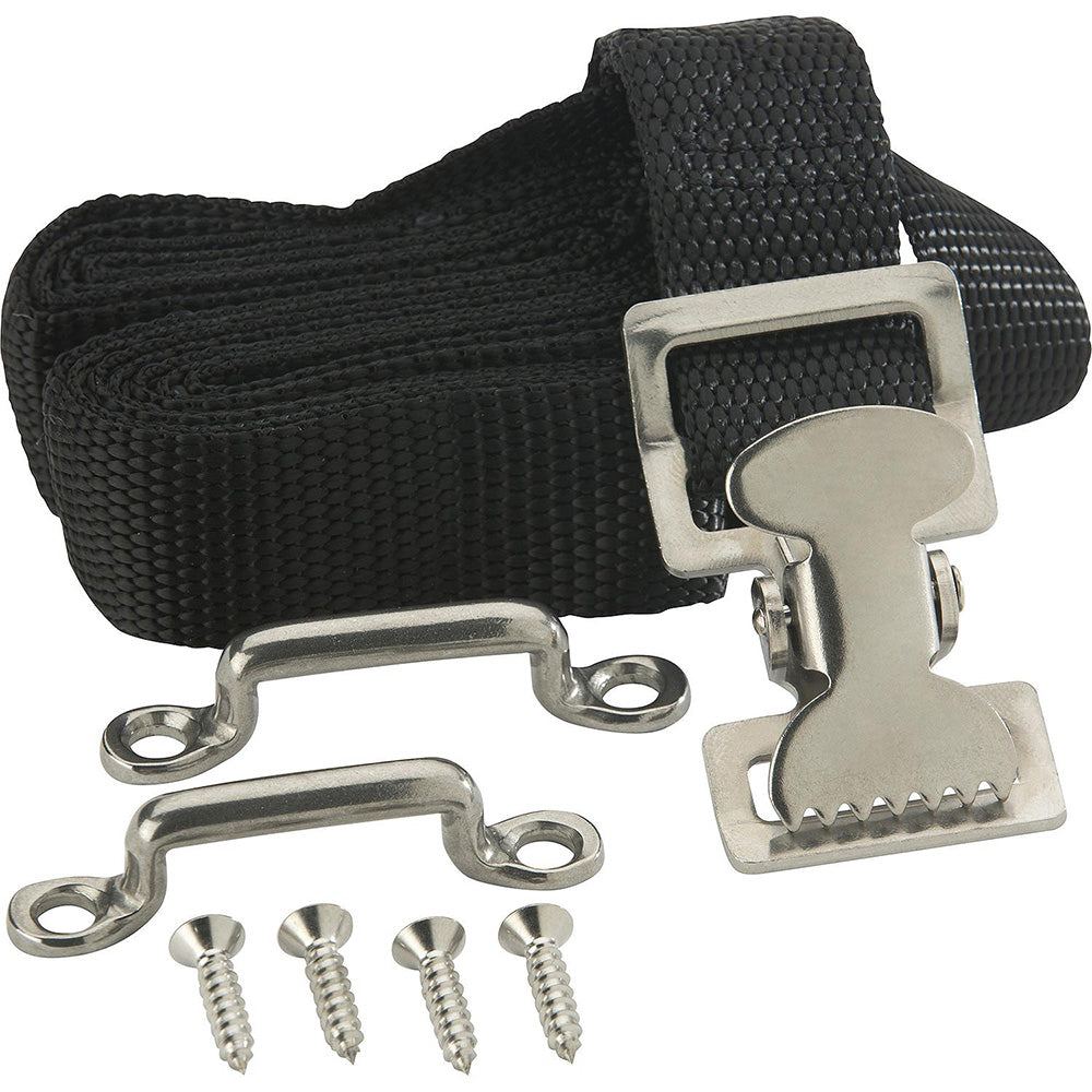Attwood Fuel Tank Strap Set - 72" Long f/12 Gallon Tanks [11512-3] - BuoyMart.com  Fuel Tanks Attwood Marine