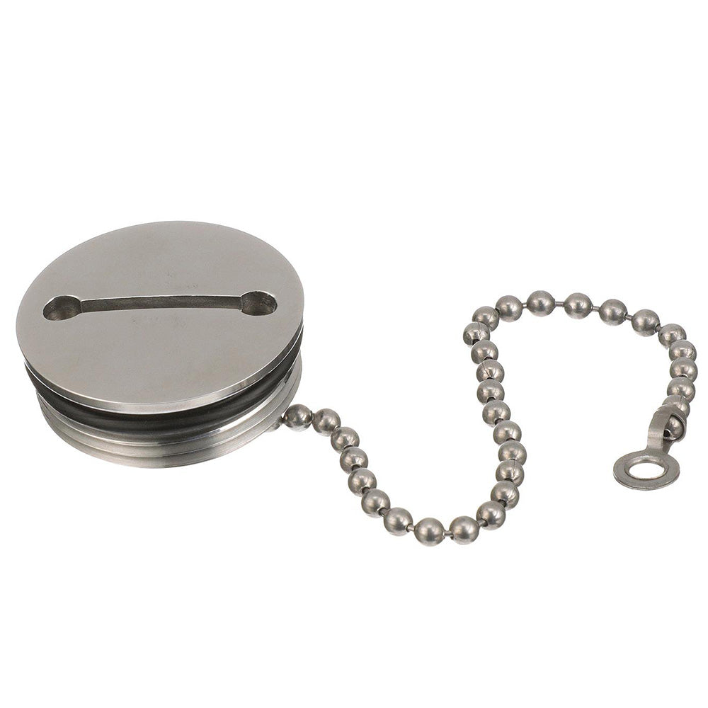 Attwood Deck Fill Replacement Cap  Chain [66074-3] - BuoyMart.com  Deck Fills Attwood Marine