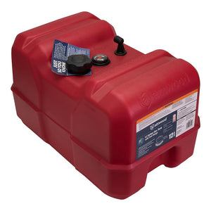Attwood Portable Fuel Tank - 12 Gallon w/Gauge [8812LPG2] - BuoyMart.com  Fuel Tanks Attwood Marine