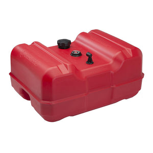 Attwood Portable Low Profile Fuel Tank - 12 Gallon w/Gauge [8812LLPG2] - BuoyMart.com  Fuel Tanks Attwood Marine
