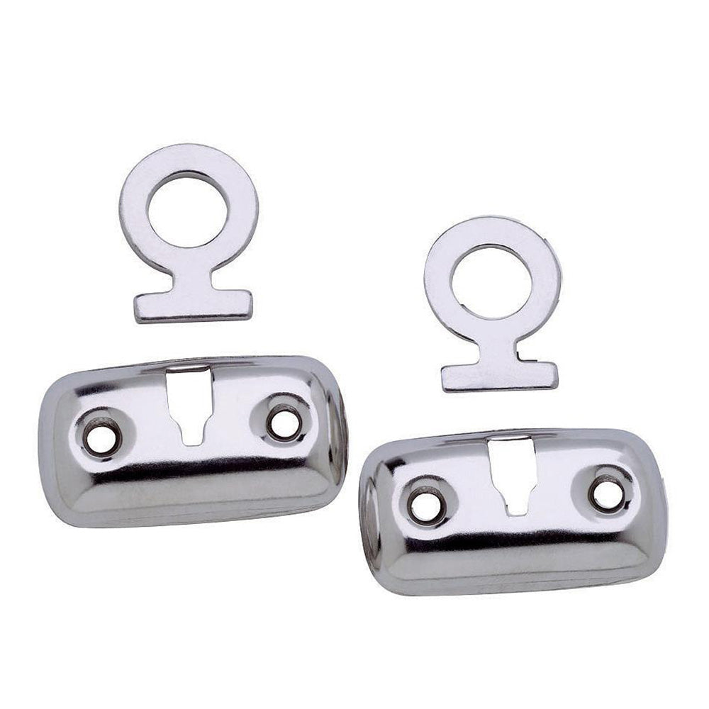 Attwood Mooring Fender Lock Kit - Stainless Steel Pair [11575-3] - BuoyMart.com  Fender Accessories Attwood Marine