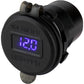 Sea-Dog Round USB  USB-C Power Socket w/Hidden Voltmeter [426518-1] - BuoyMart.com  Accessories Sea-Dog