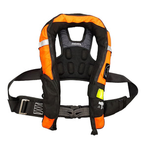First Watch FW-40PRO Ergo Auto Inflatable PFD w/Harness - Hi-Vis Orange  Black [FW-40PROHA-OB] - BuoyMart.com  Personal Flotation Devices First Watch