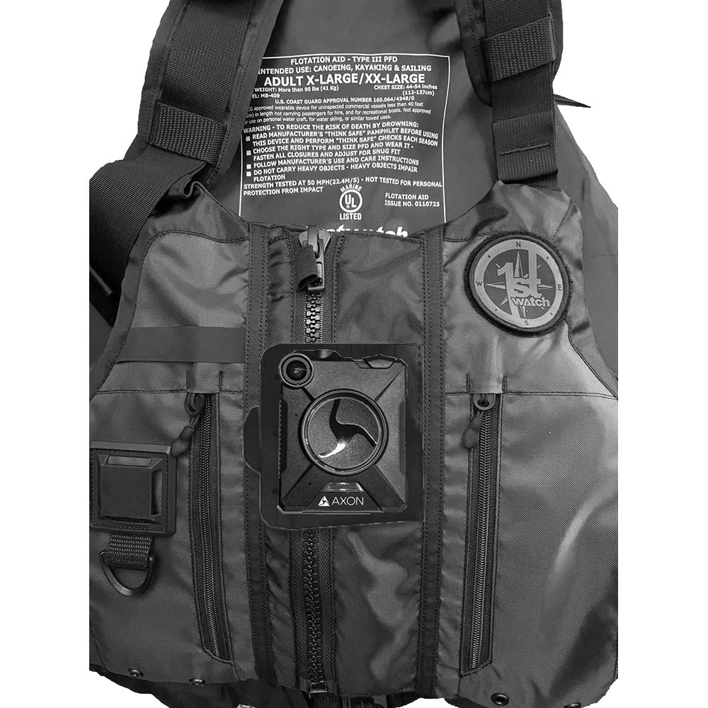 First Watch AV-1000 Kayak Style Duty PFD - Black - XL/XXL [AV-1000-BK-XL/XXL] - BuoyMart.com  Personal Flotation Devices First Watch