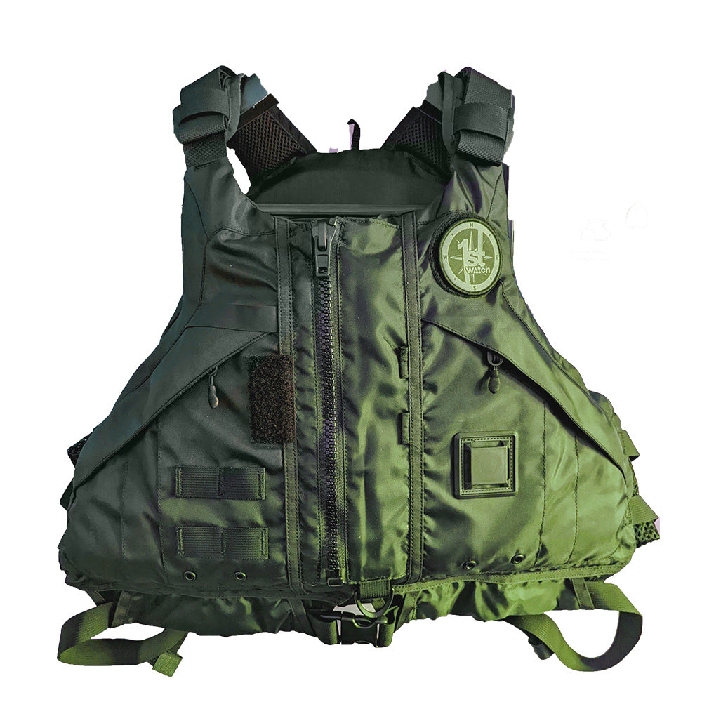 First Watch AV-1000 Kayak Style Duty PFD - Green - XS/S [AV-1000-GN-XS/S] - BuoyMart.com  Personal Flotation Devices First Watch