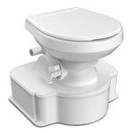 Dometic White M65 Marine Gravity Toilet - Standard Seat Size w/Foot Pedal [312070001] - BuoyMart.com  Portable Toilets Dometic