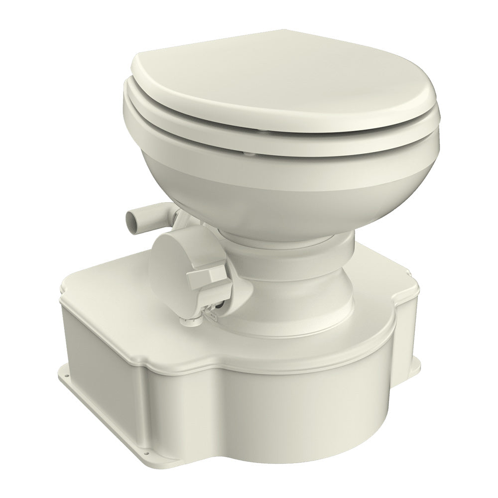 Dometic Bone M65 Marine Gravity Toilet - Elongated Seat Size w/Foot Pedal [312500003] - BuoyMart.com  Portable Toilets Dometic