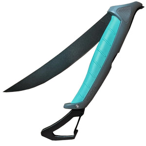 Toadfish Stowaway Folding Fillet Knife w/Built-In Carabiner - 8.5" [1082] - BuoyMart.com  Deck / Galley Toadfish