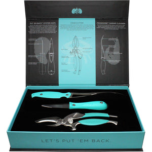 Toadfish Coastal Kitchen Collection - Oyster Knife, Shrimp Cleaner  Crab Cutter [1011] - BuoyMart.com  Accessories Toadfish