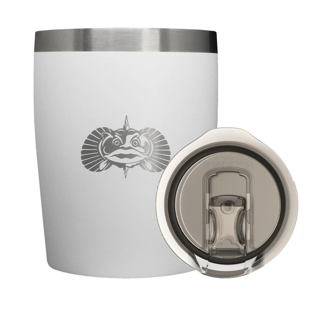 Toadfish Non-Tipping 10oz Rocks Tumbler - White [1076] - BuoyMart.com  Deck / Galley Toadfish
