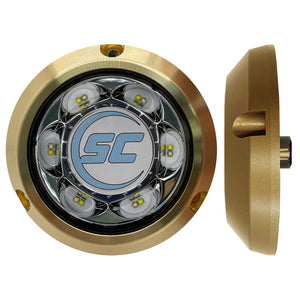 Shadow-Caster SC3 Series Bimini Blue Bronze Surface Mount Underwater Light [SC3-BB-BZSM] - BuoyMart.com  Underwater Lighting Shadow-Caster LED Lighting