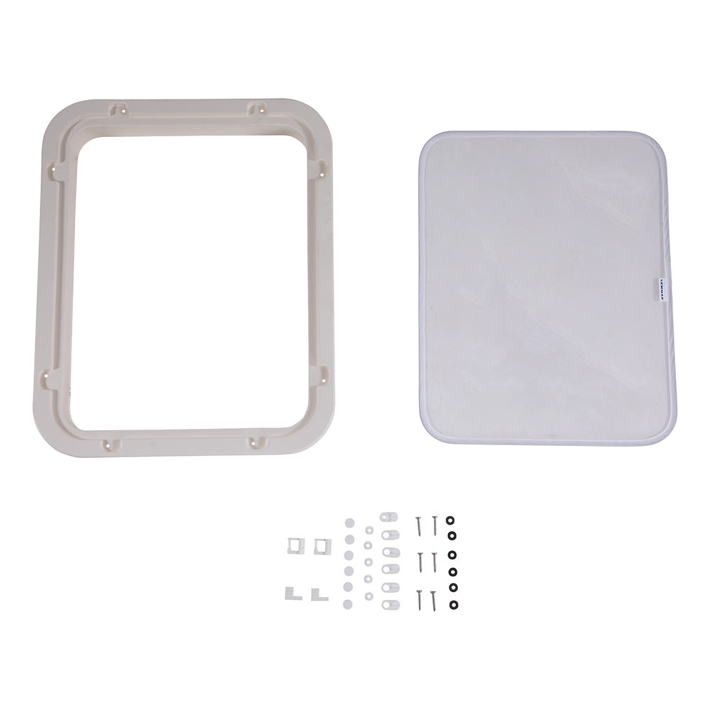 Lewmar White Trim Ring  Screen Kit [367654252] - BuoyMart.com  Hatches Lewmar