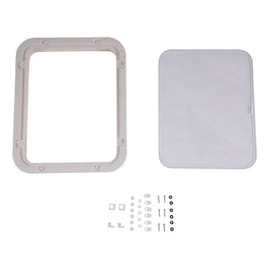 Lewmar White Trim Ring  Screen Kit [367654252] - BuoyMart.com  Hatches Lewmar