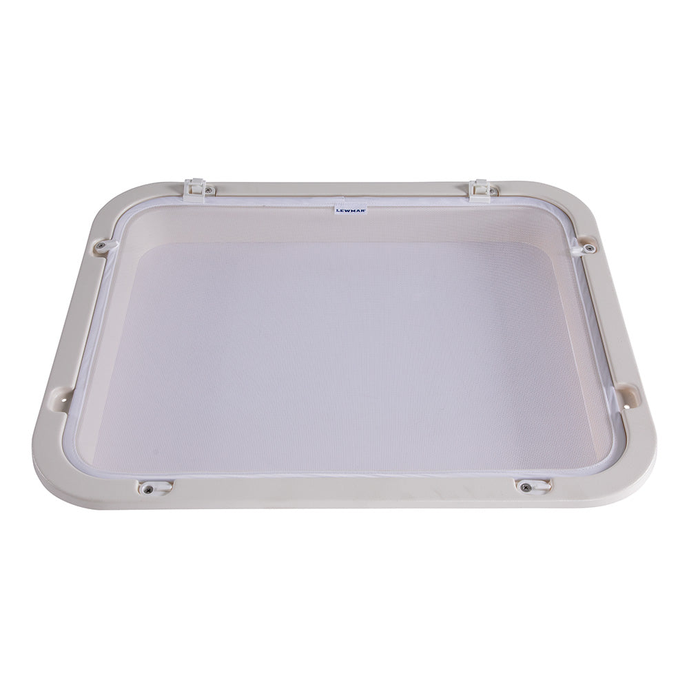 Lewmar White Trim Ring  Screen Kit [367654252] - BuoyMart.com  Hatches Lewmar