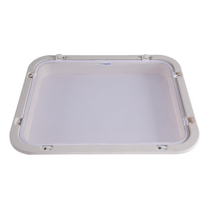 Lewmar White Trim Ring  Screen Kit [367654252] - BuoyMart.com  Hatches Lewmar