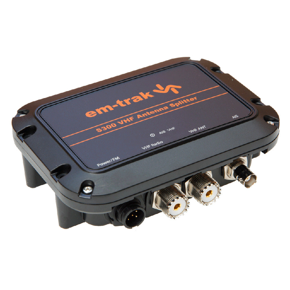 em-trak VHF Antenna Splitter [413-0060] - BuoyMart.com  Network Cables & Modules em-trak