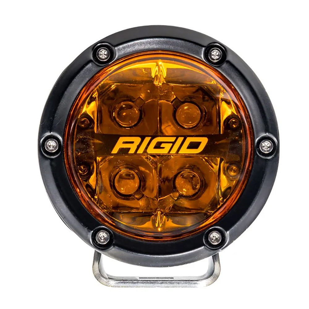 RIGID Industries 360 Series 4" Spot w/Amber Pro Lens - Pair [36123] - BuoyMart.com  Light Bars RIGID Industries
